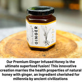 Load image into Gallery viewer, Premium Ginger-Infused Raw Honey 100% Natural Ingredient (Comes with Luxury Gift Box)