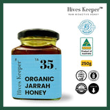 Load image into Gallery viewer, Premium Australian Organic Jarrah Raw Honey TA35+ Certified Australia Authenticity (Comes with Luxury Gift Box)